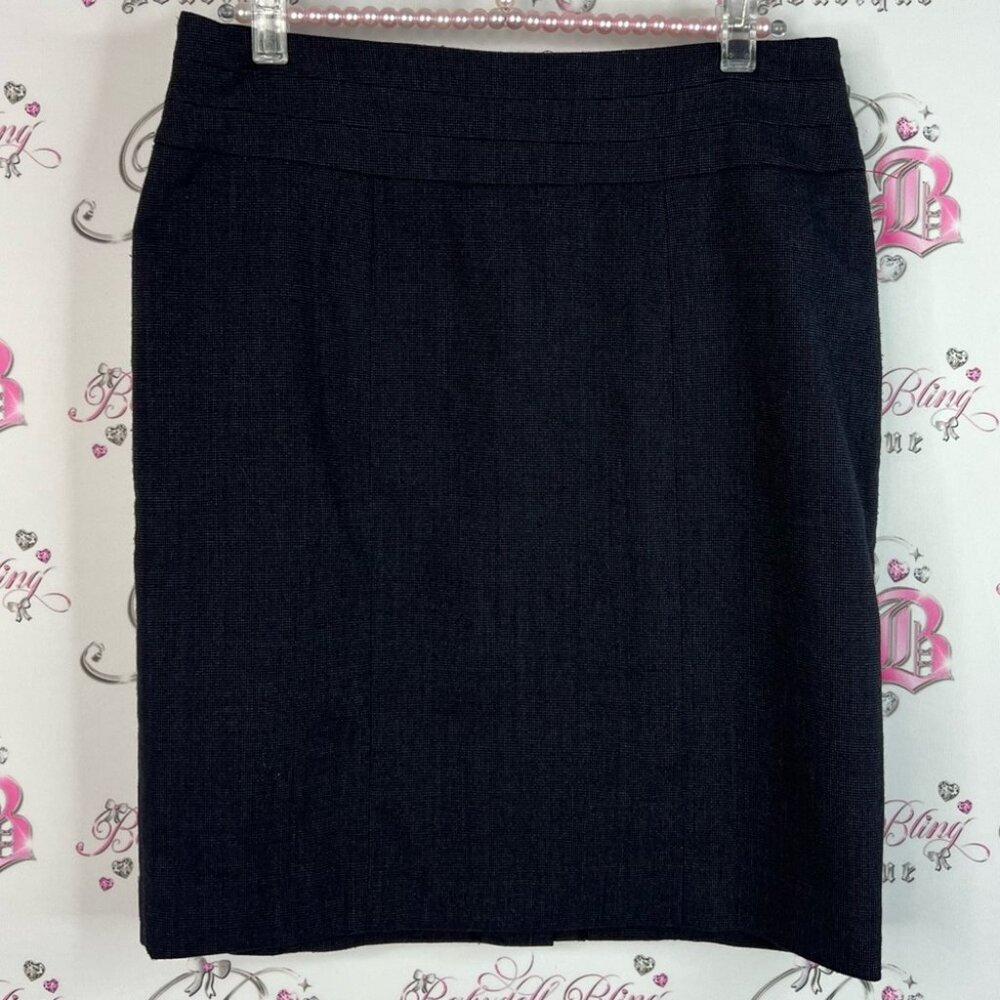 RW&CO. Skirt ava 21” stretch lining tweed style Classic Black Pencil Skirt